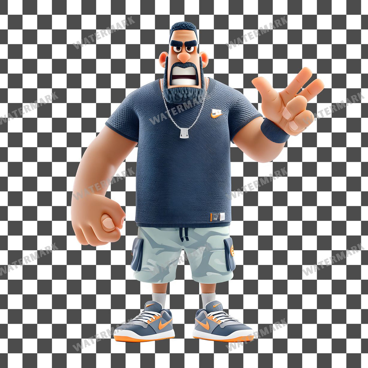 Athlete Character Clipart Pngs