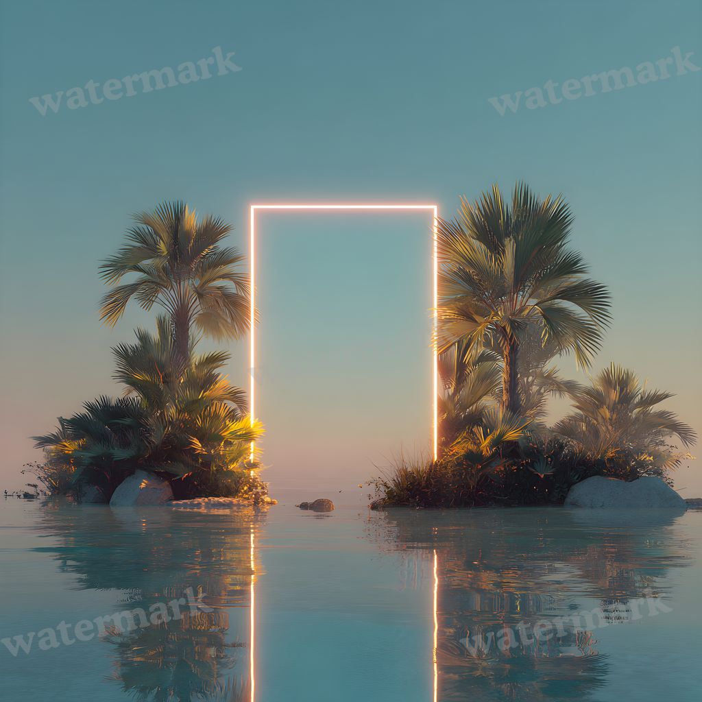 Blue Gradientd Render Backdrop Images