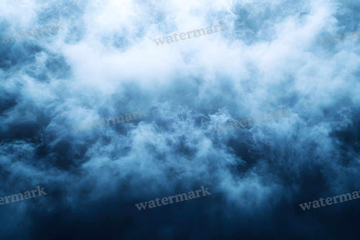 Blue Smoke Backdrop Images