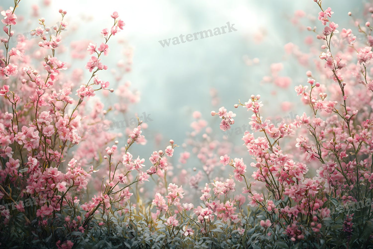 Blush Meadow Backdrop Images