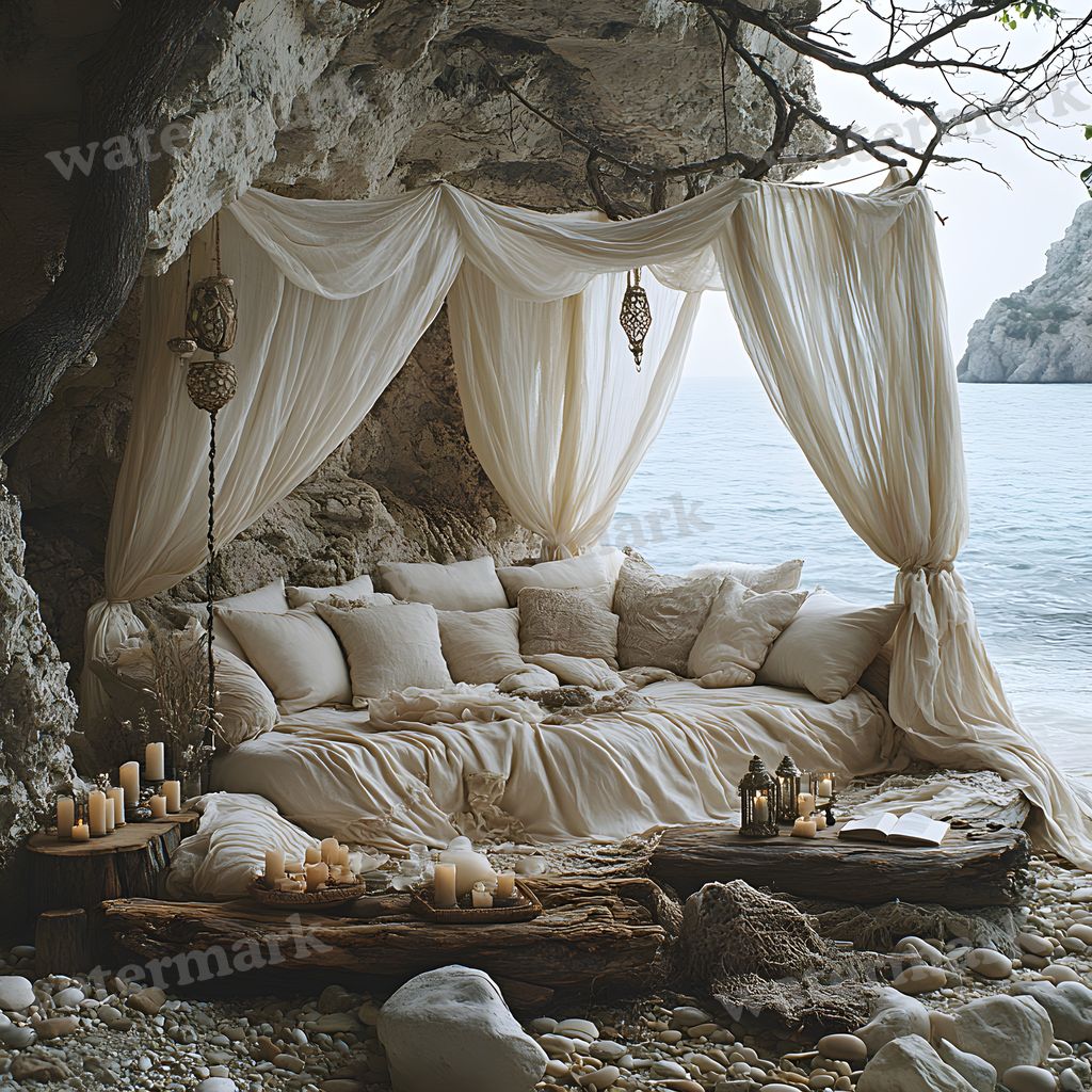 Bohemian Beach Backdrop Images