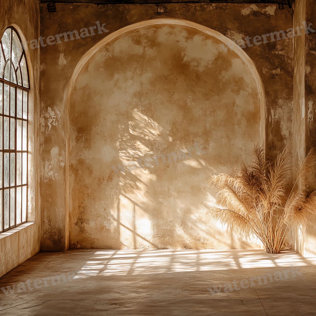Boho Arches Backdrop Images