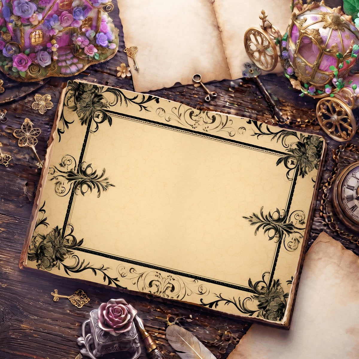 Bordered Digital Papers