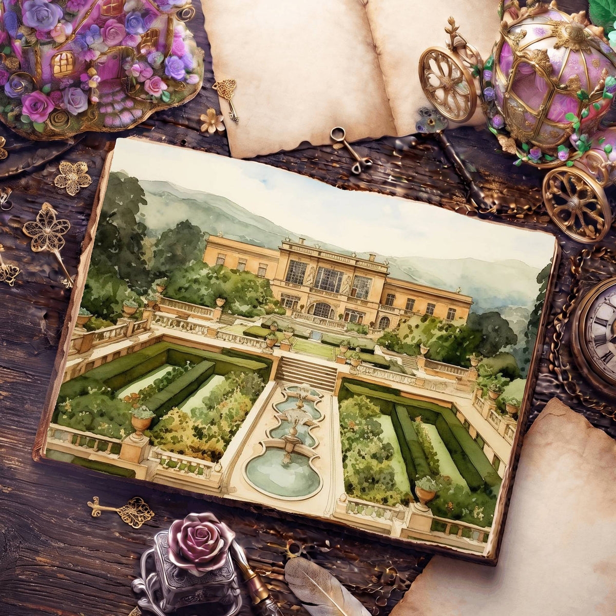 Botanical Garden Digital Papers