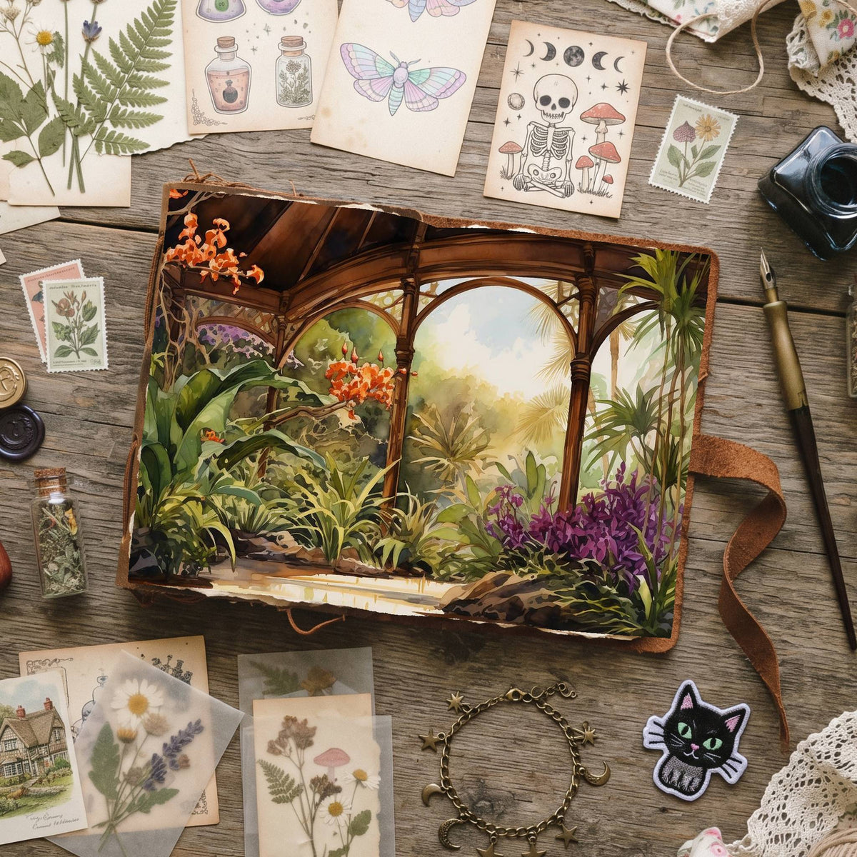 Botanical Garden Digital Papers