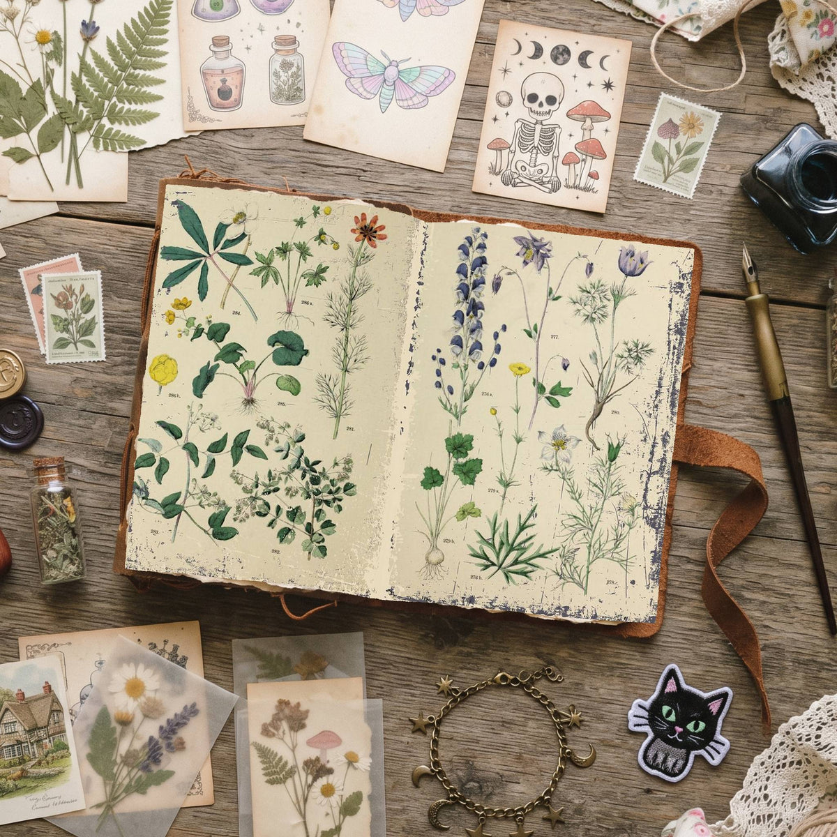Botanical Digital Papers