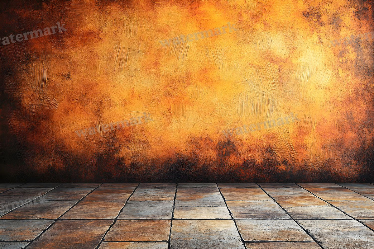 Burnt Amber Wall Backdrop Images