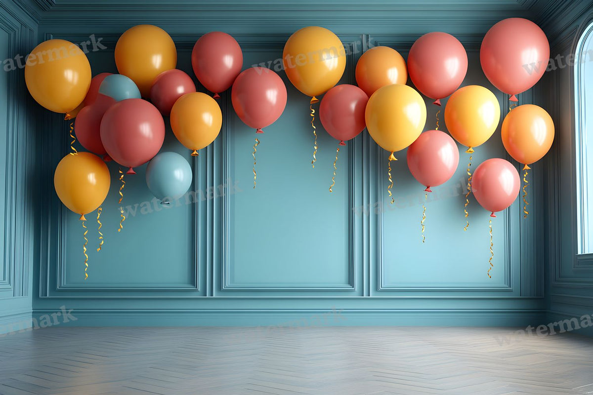 Celebration Balloons Backdrop Images