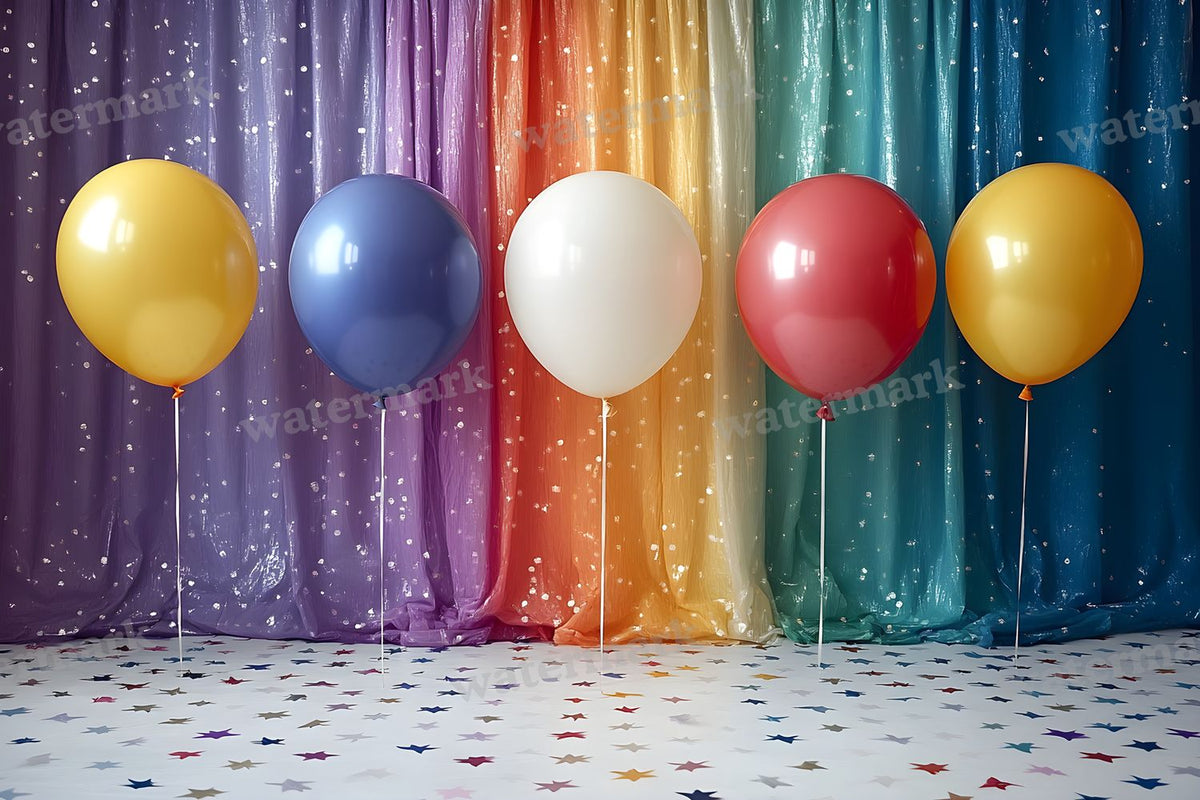 Celebration Balloons Backdrop Images