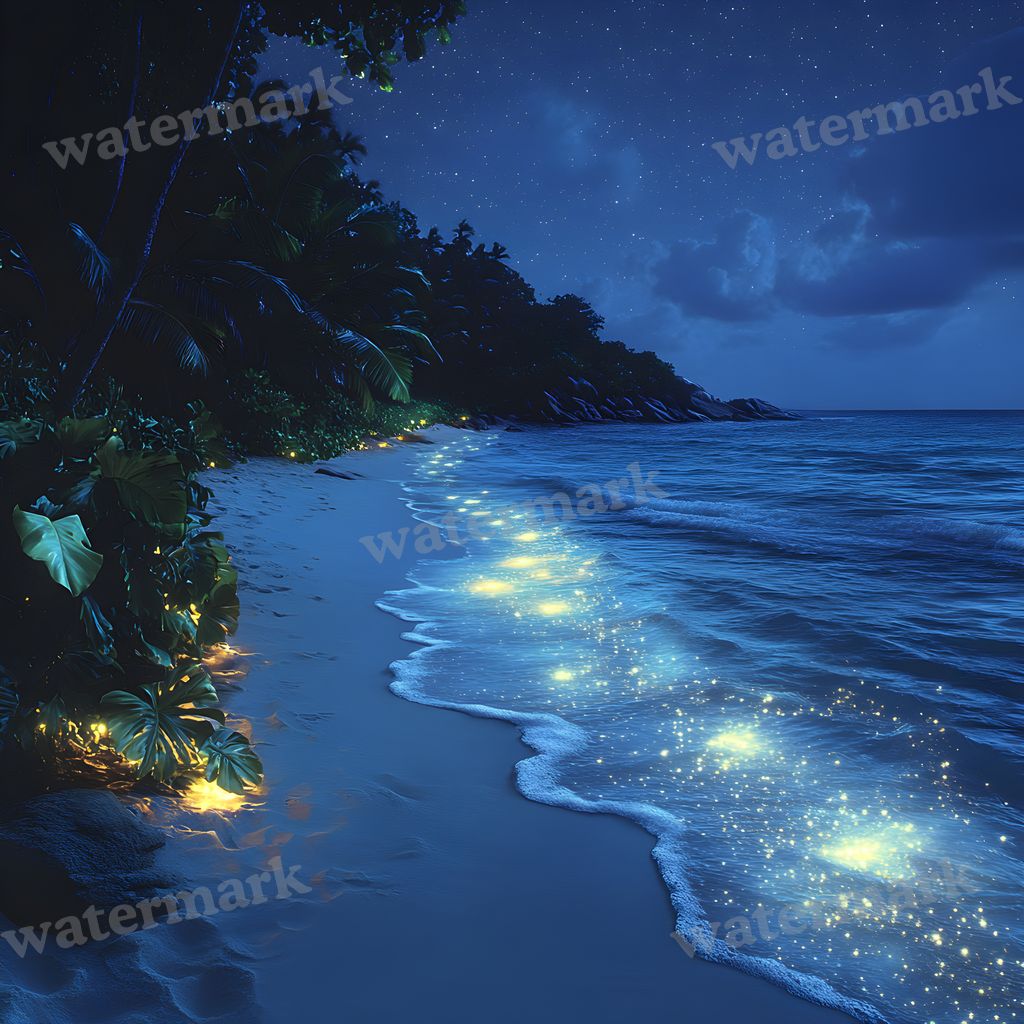 Celestial Beach Backdrop Images