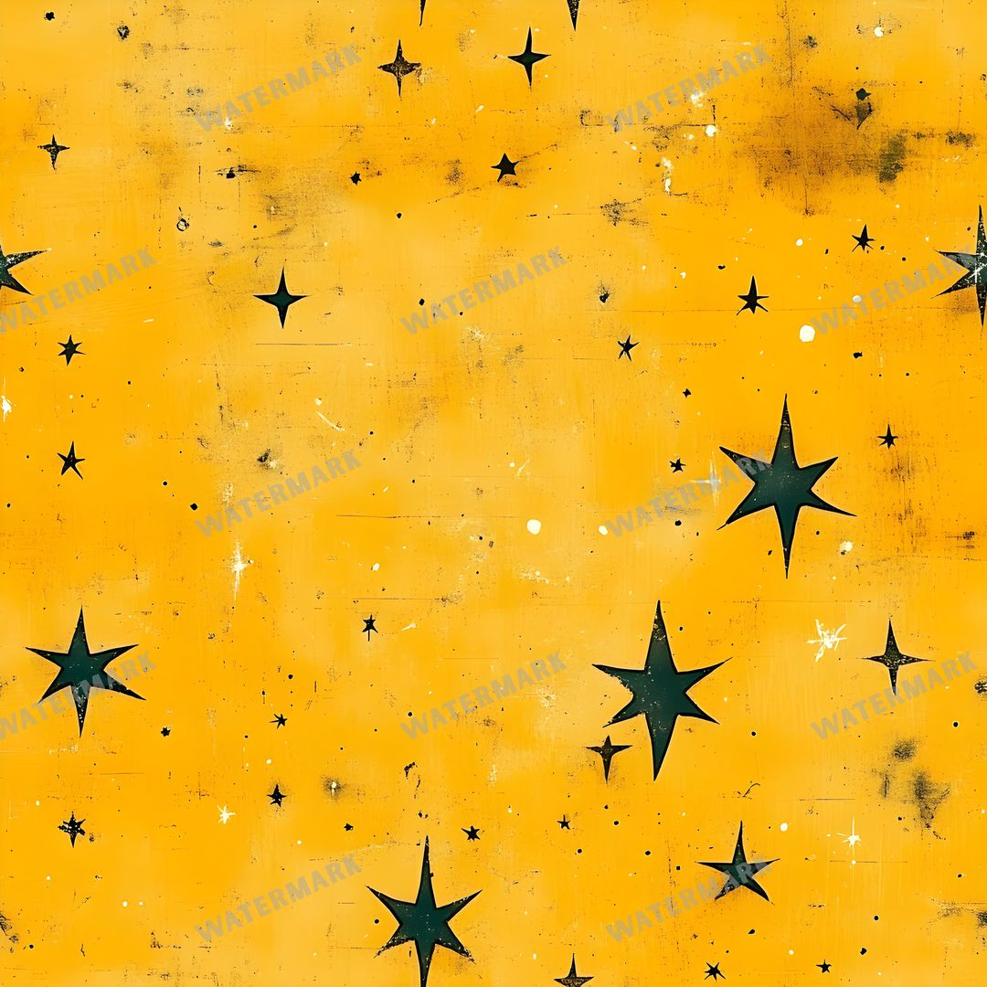 Celestial Seamless Pattern