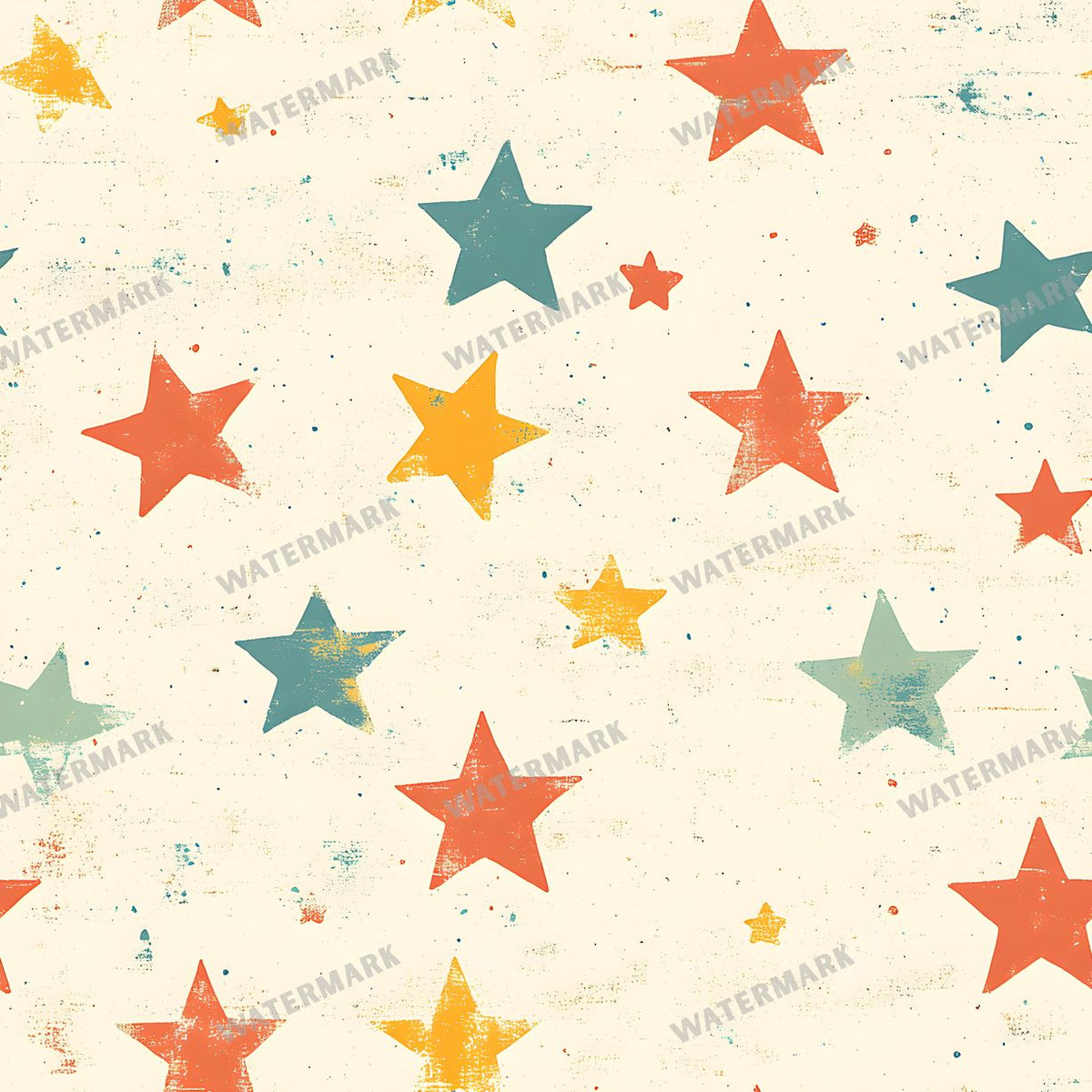 Celestial Seamless Pattern