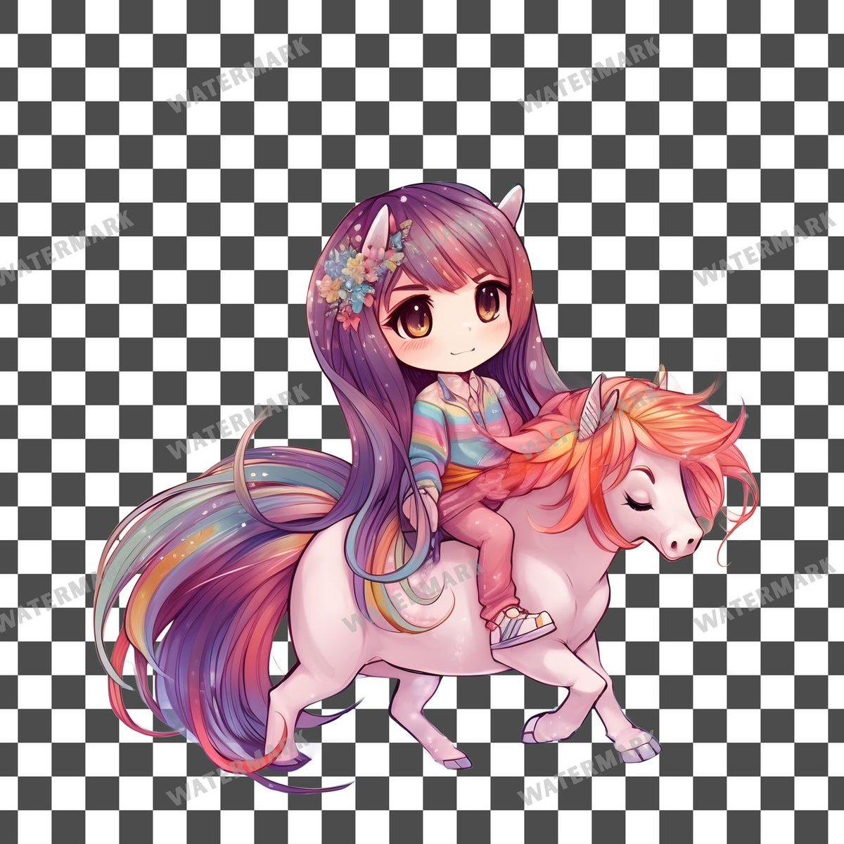 Chibi Girl Clipart Pngs