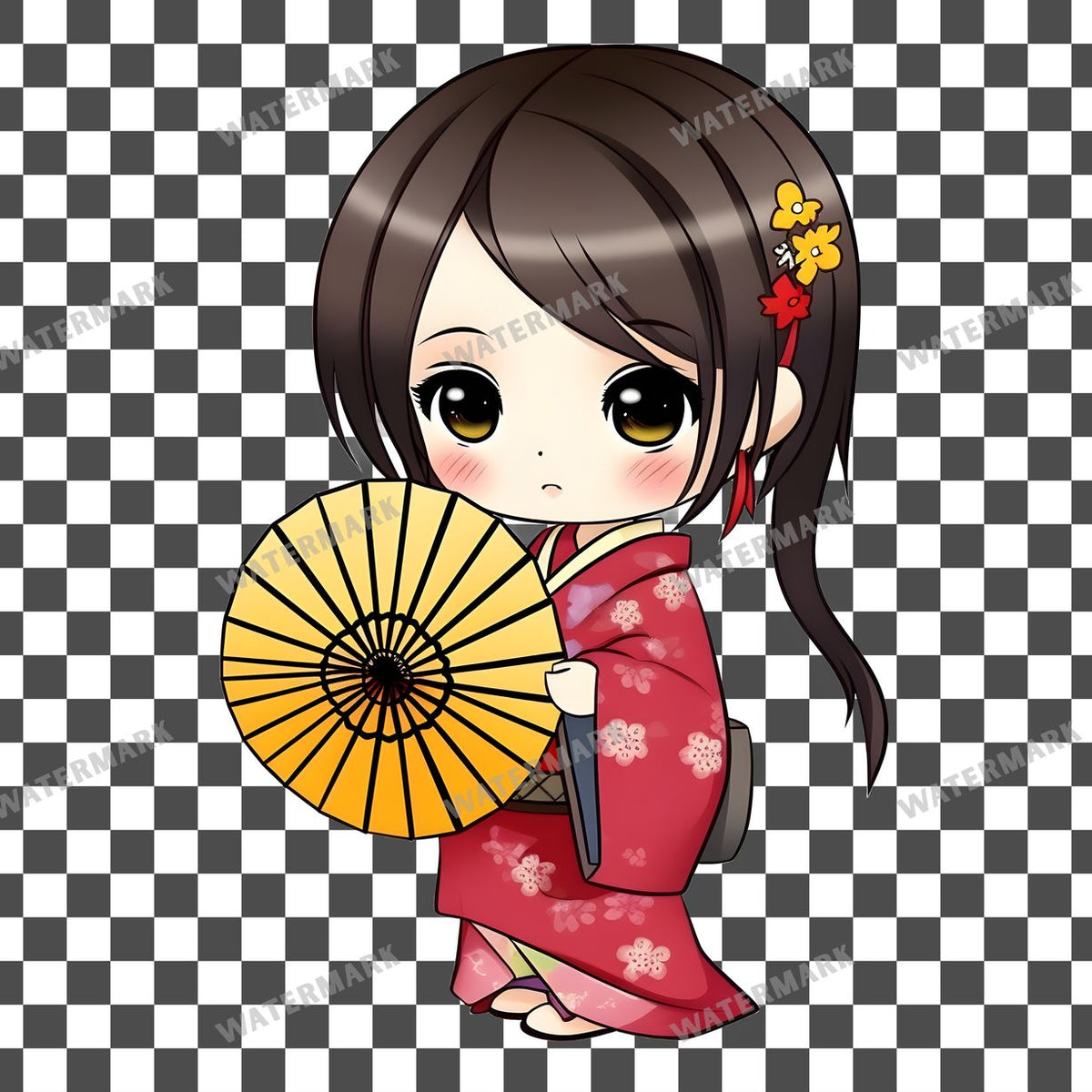 Chibi Girl Clipart Pngs