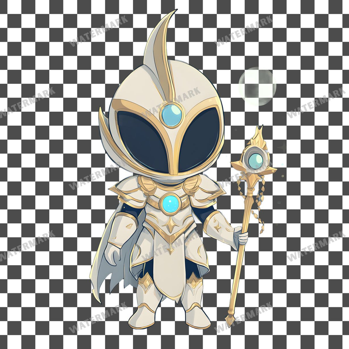 Chibi Lunar Clipart Pngs
