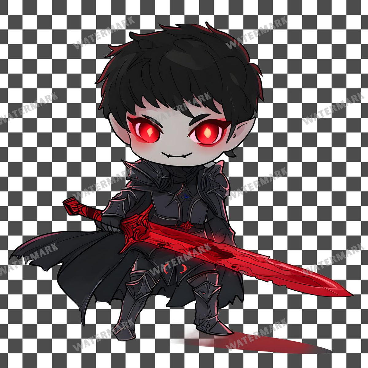 Chibi Vampire Clipart Pngs