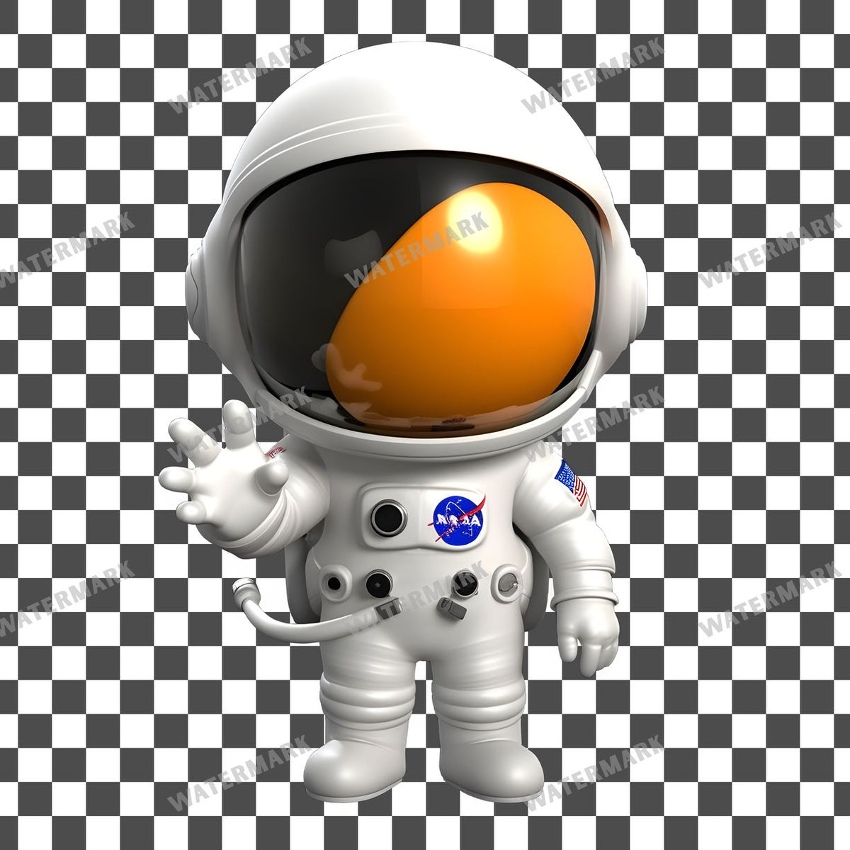 Chibiastronaut Clipart Pngs
