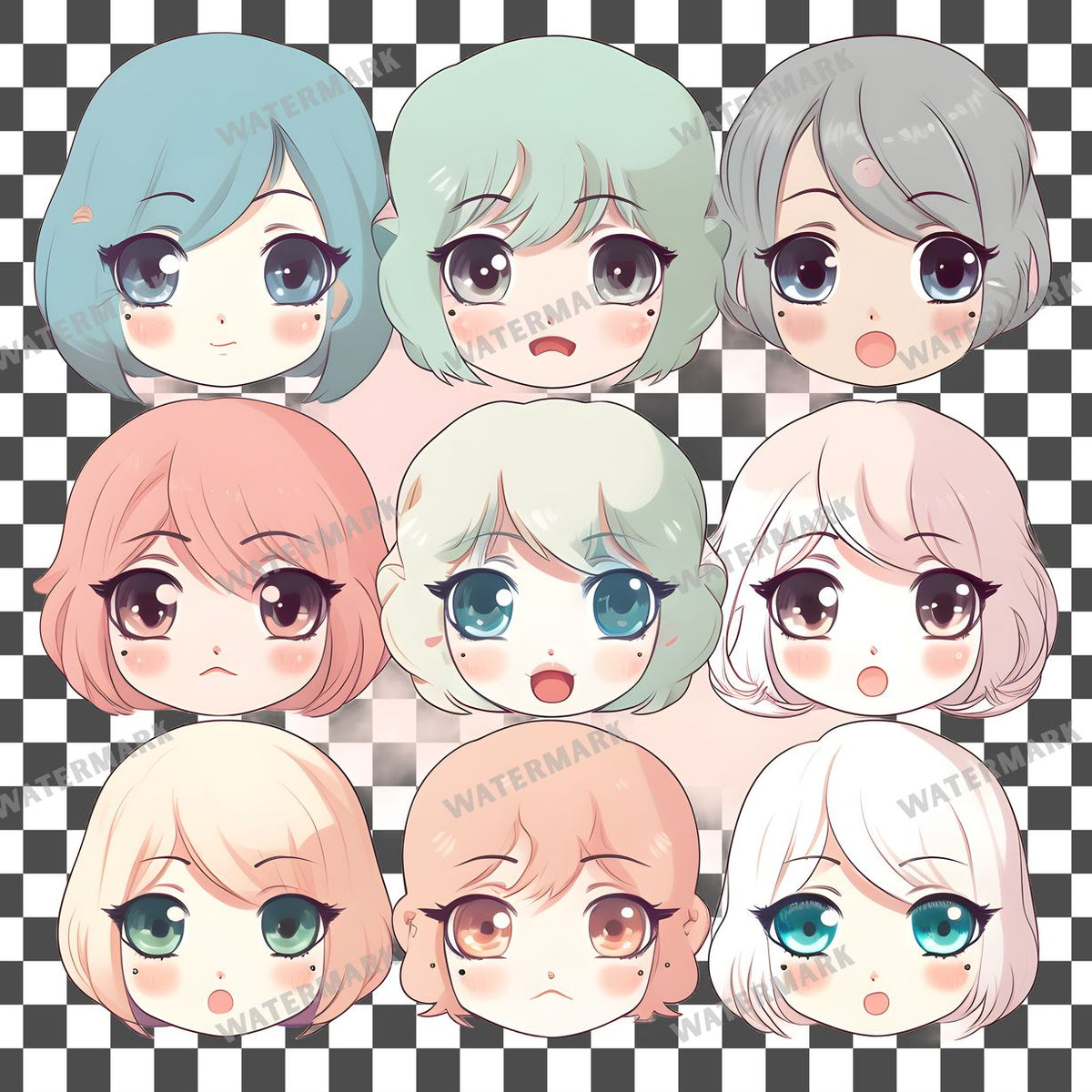 Chibistyle Clipart Pngs