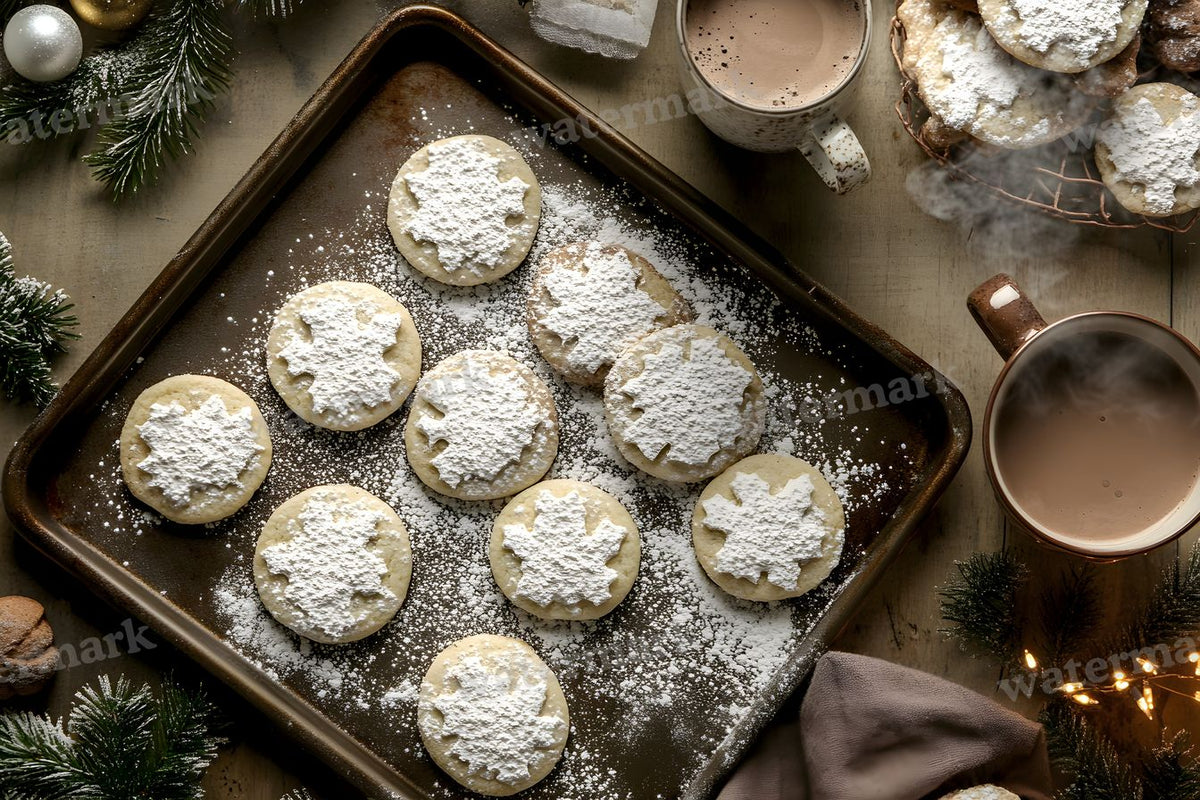 Christmas Cookie Backdrop Images
