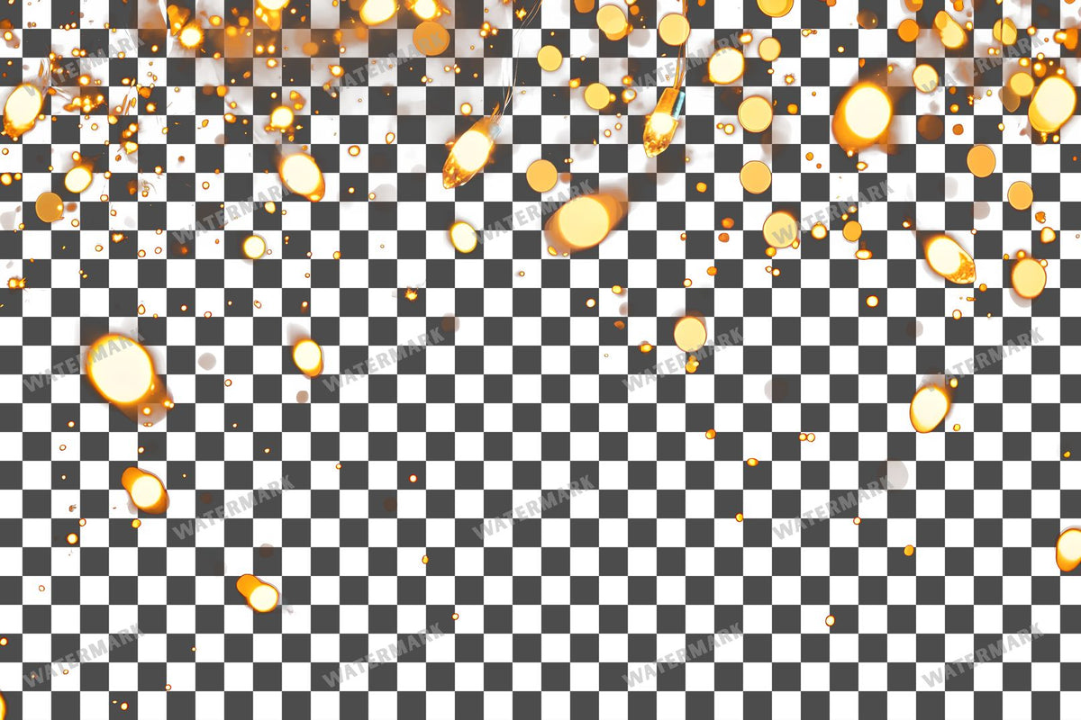 Christmas Lights Transparent Overlay Pngs