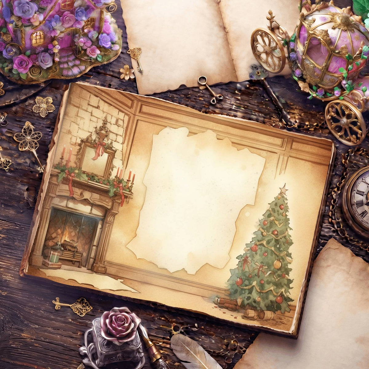 Christmas Digital Papers