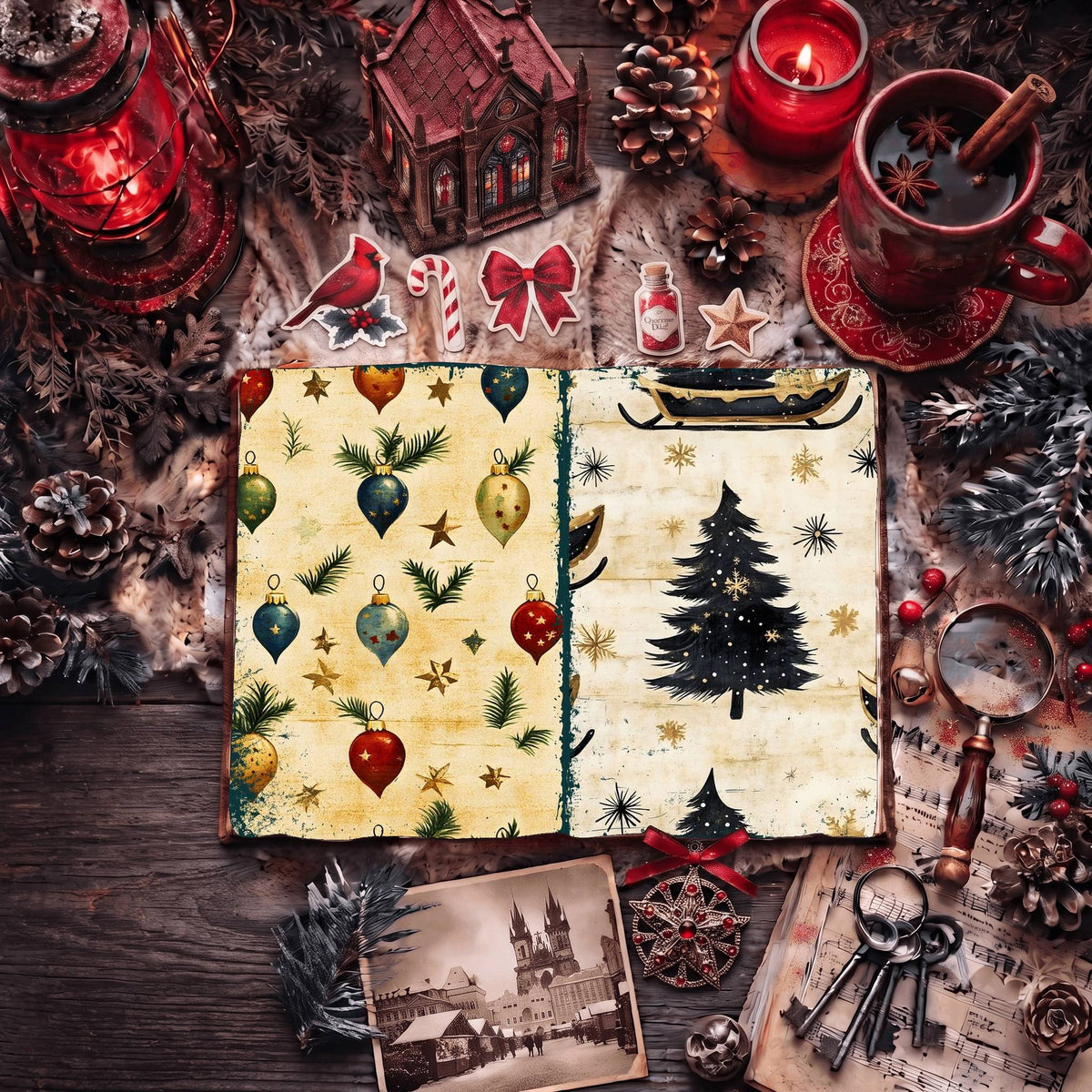 Christmas Digital Papers