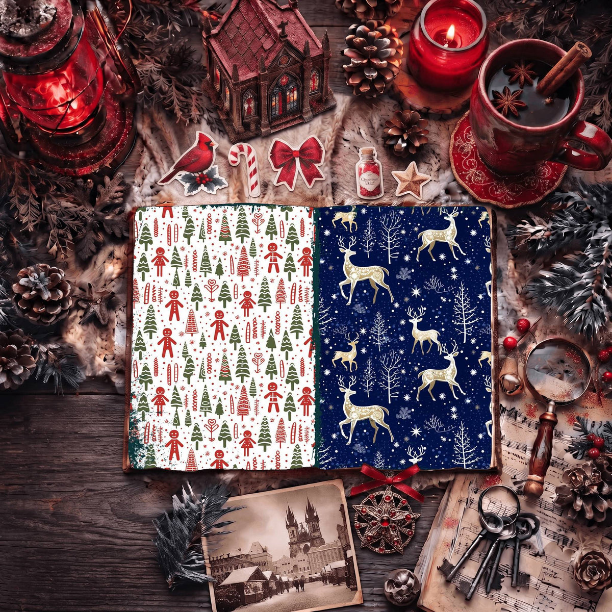 Christmas Digital Papers