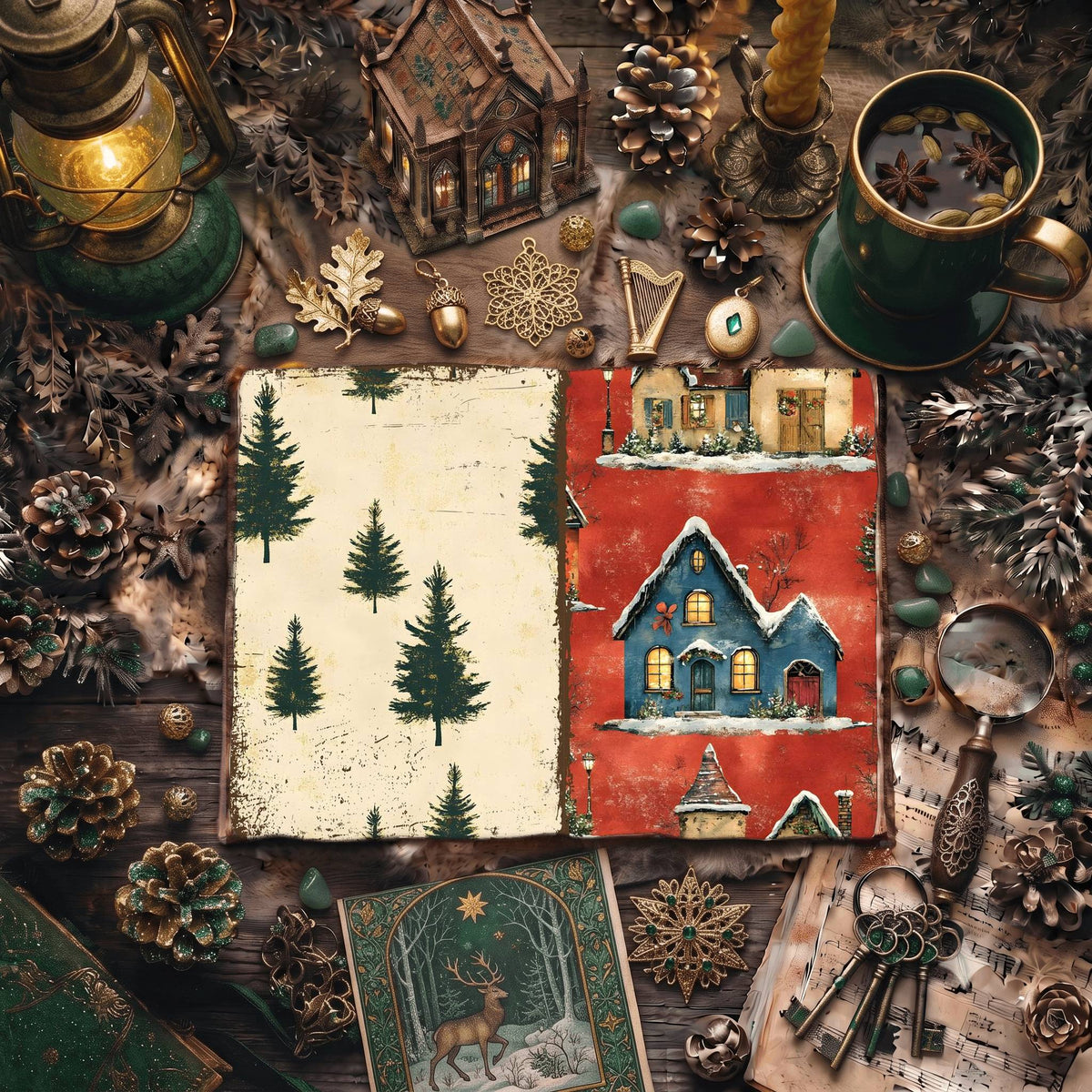 Christmas Digital Papers