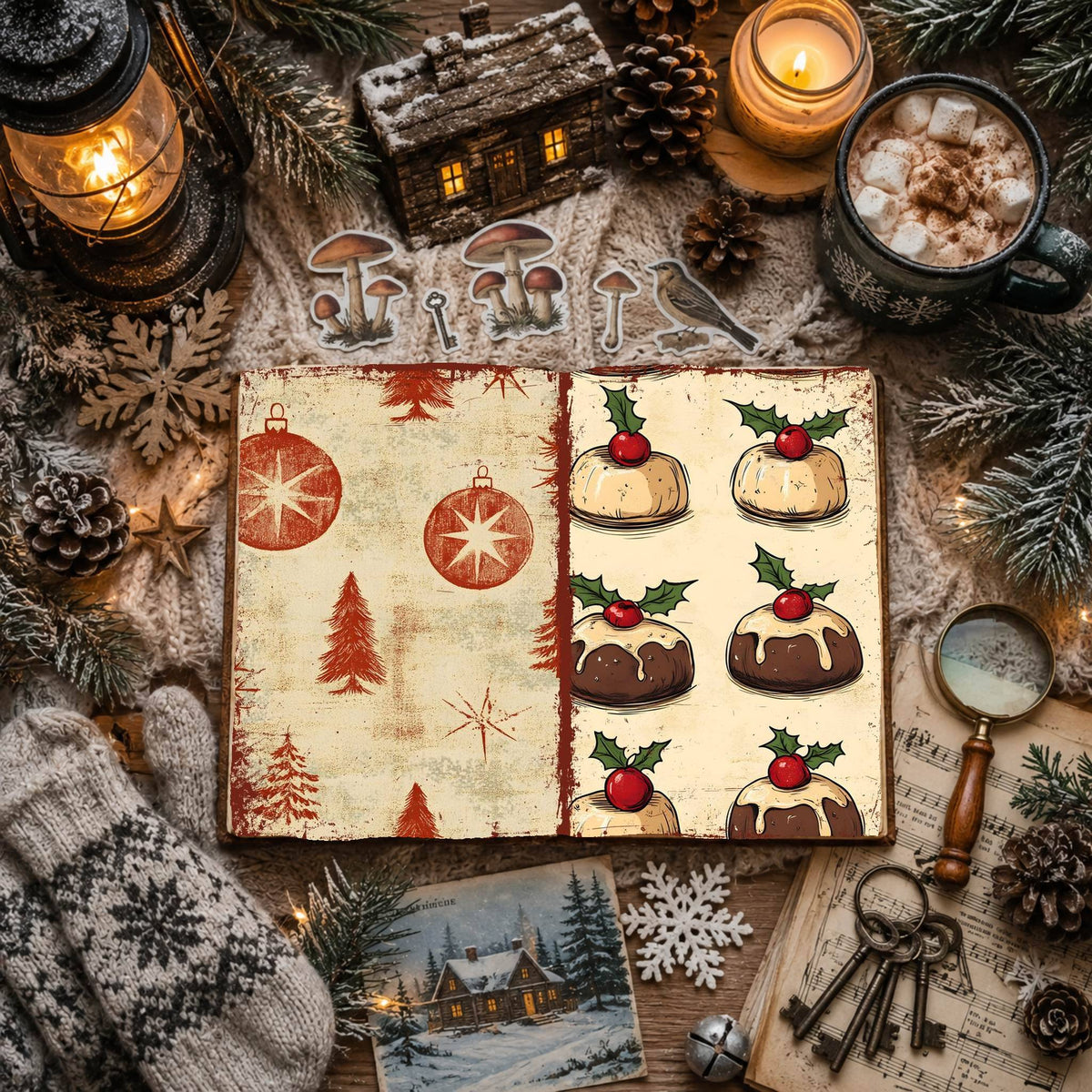 Christmas Digital Papers