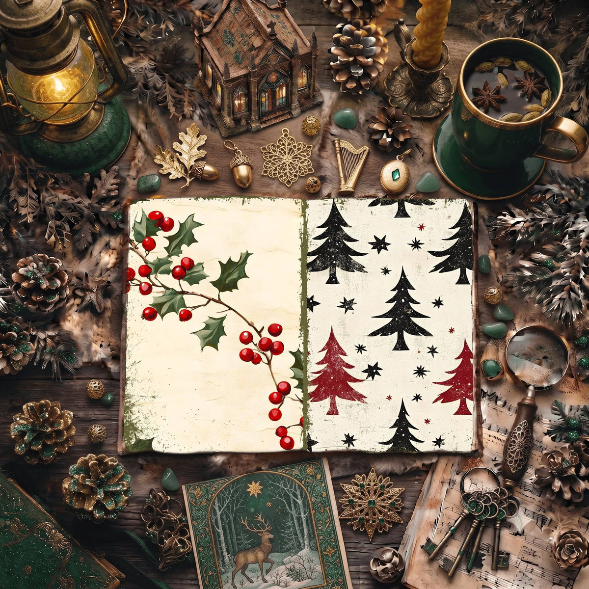 Christmas Digital Papers