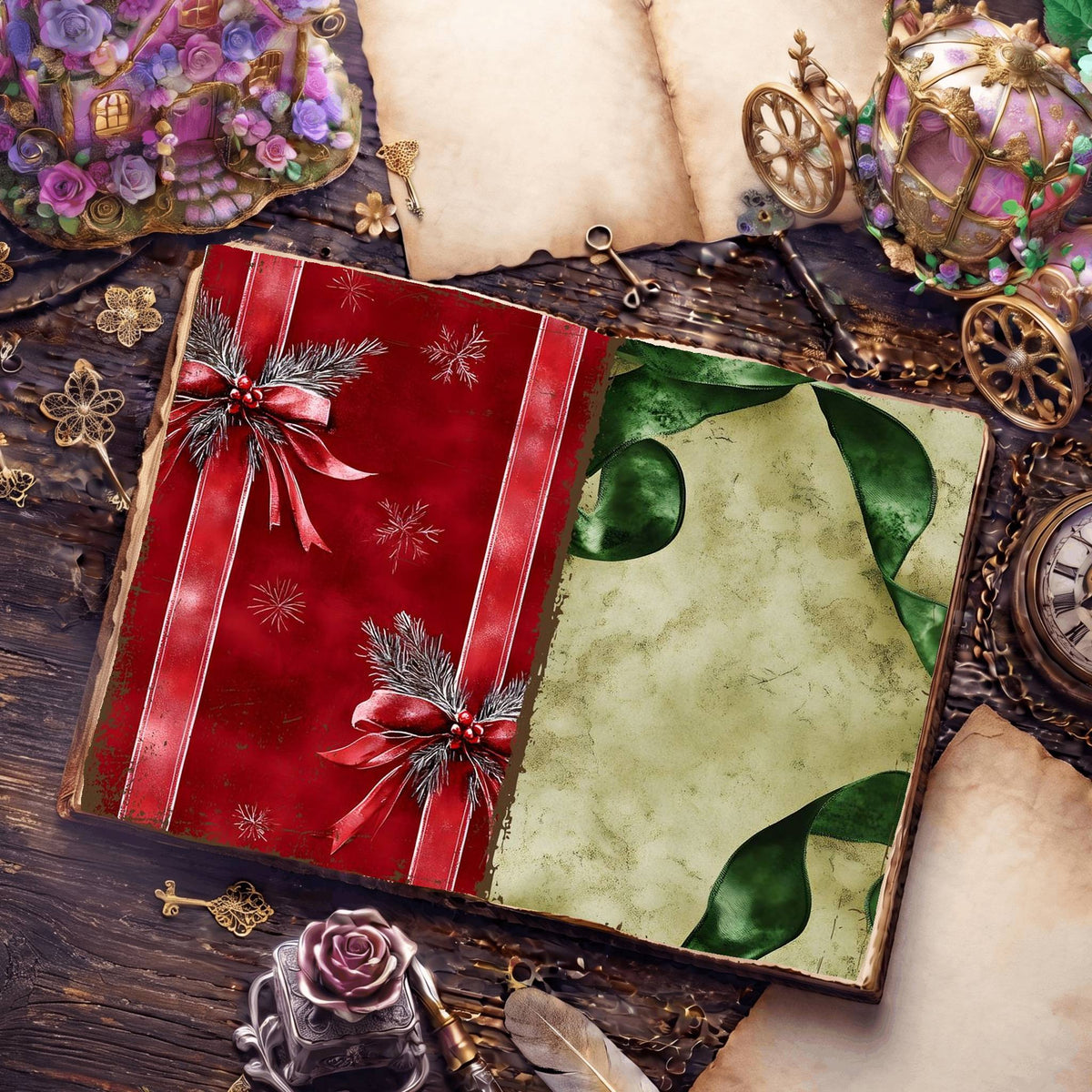 Christmas Digital Papers