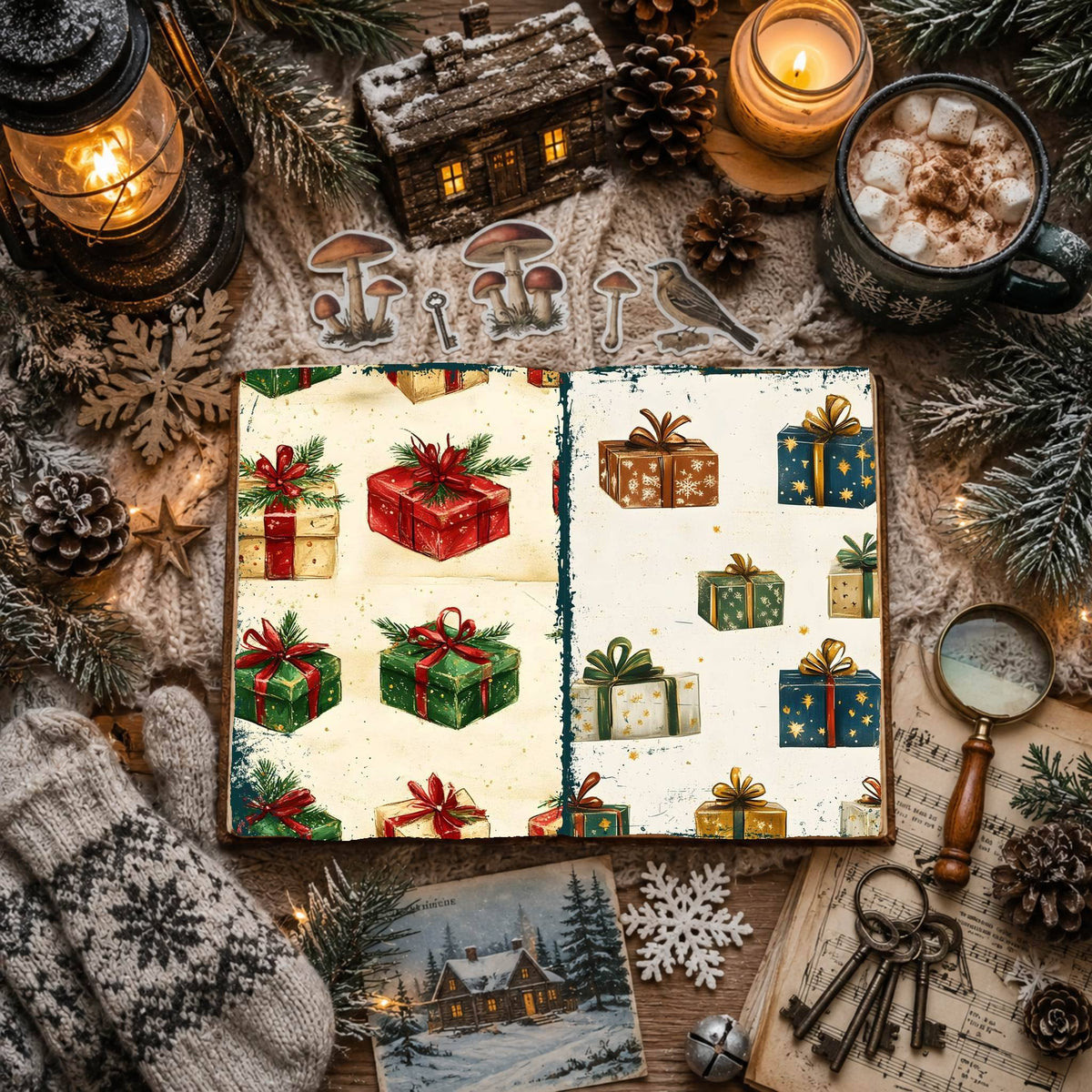 Christmas Digital Papers
