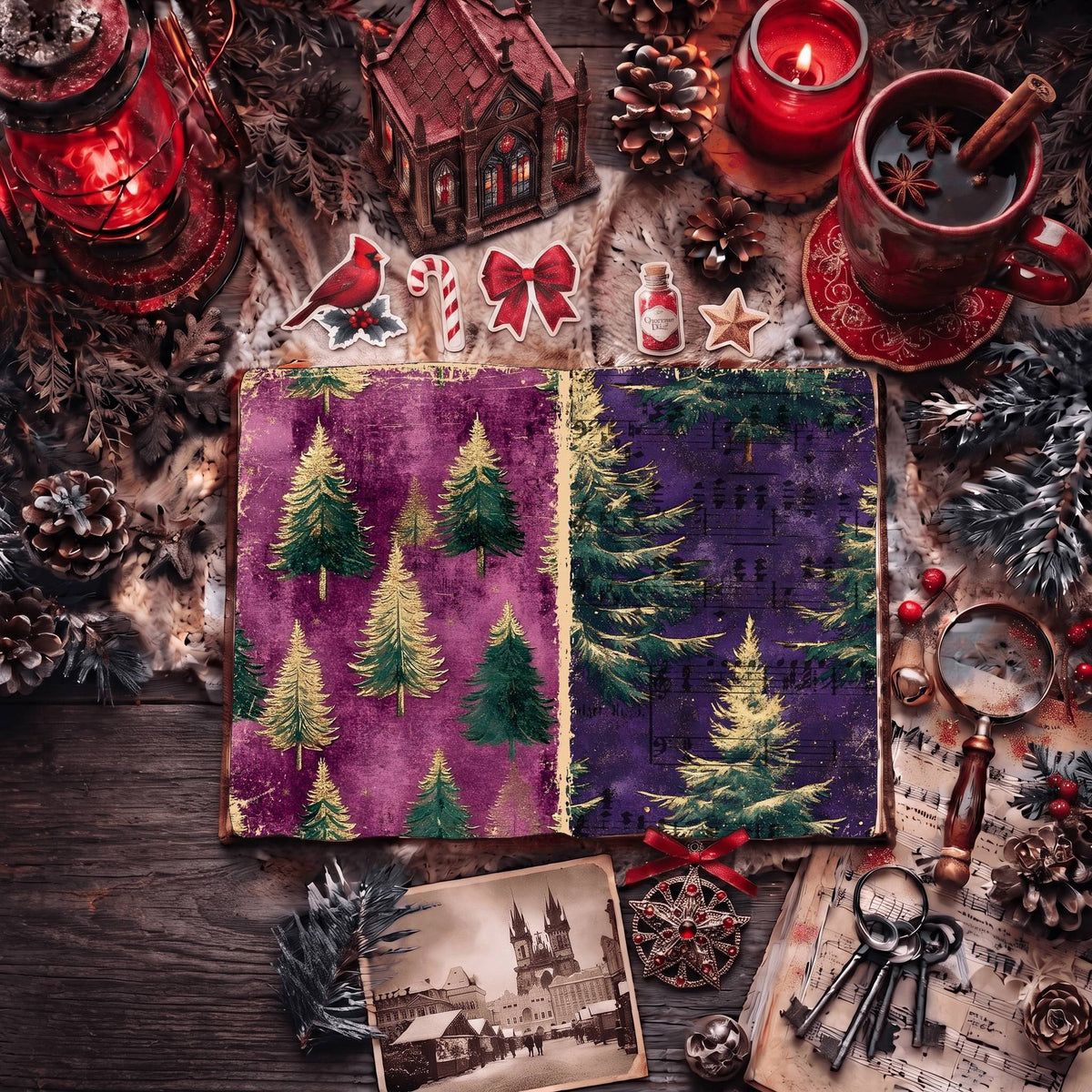 Christmas Digital Papers