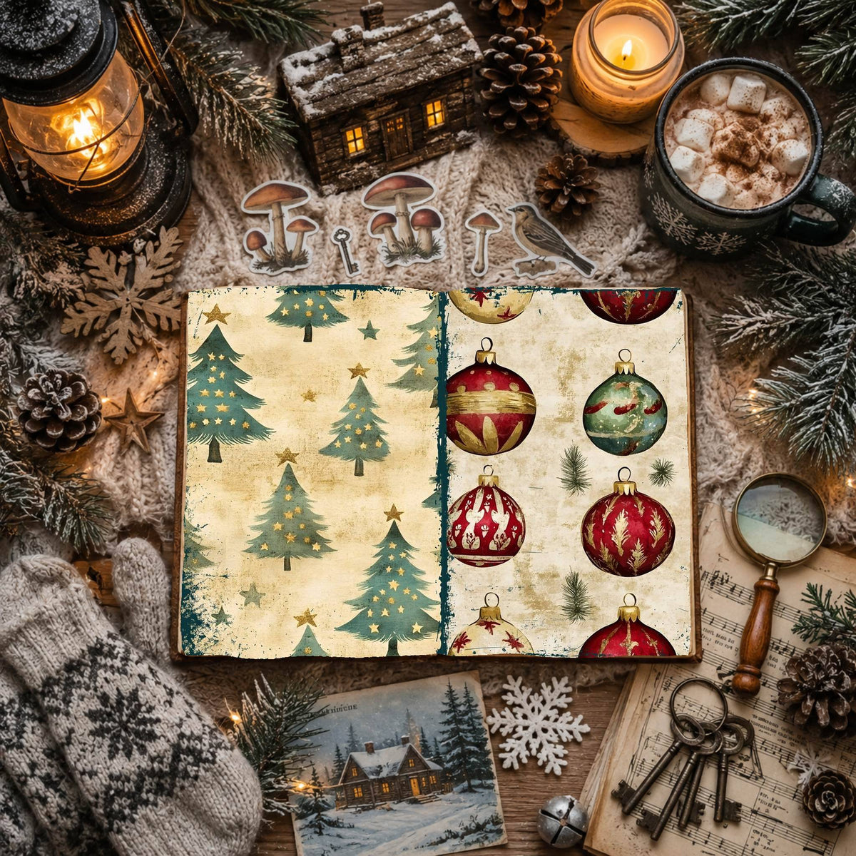 Christmas Digital Papers