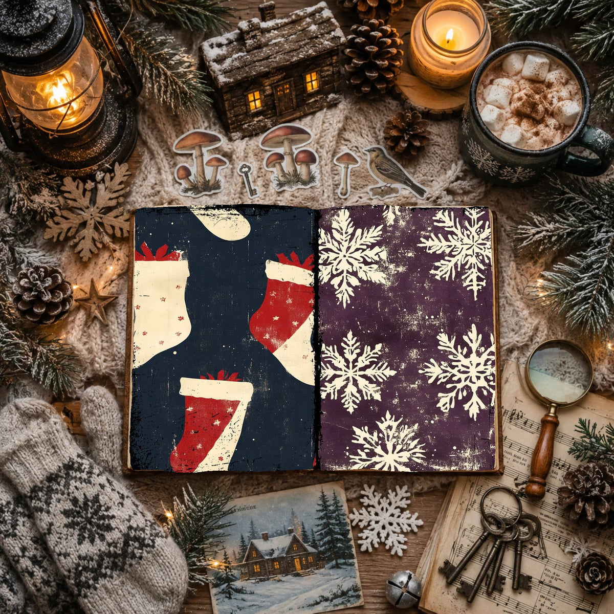 Christmas Digital Papers