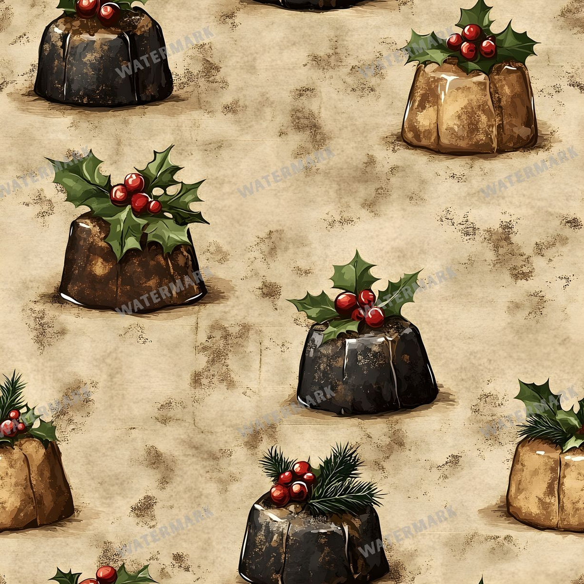 Christmas Seamless Pattern