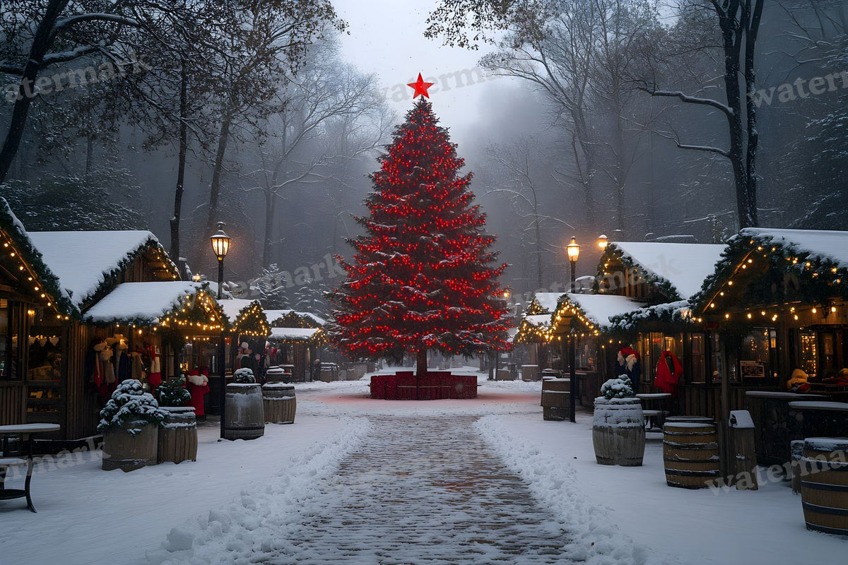 Classic Christmas Backdrop Images
