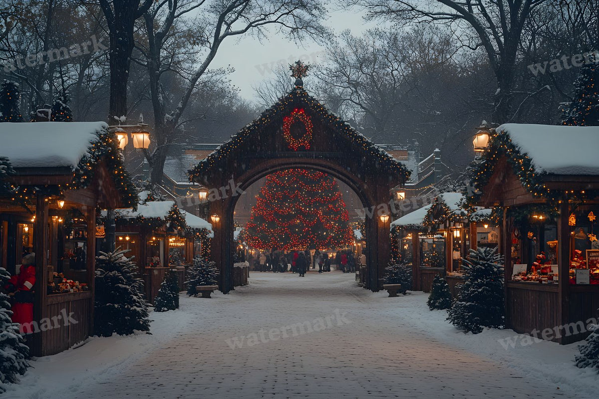 Classic Christmas Backdrop Images