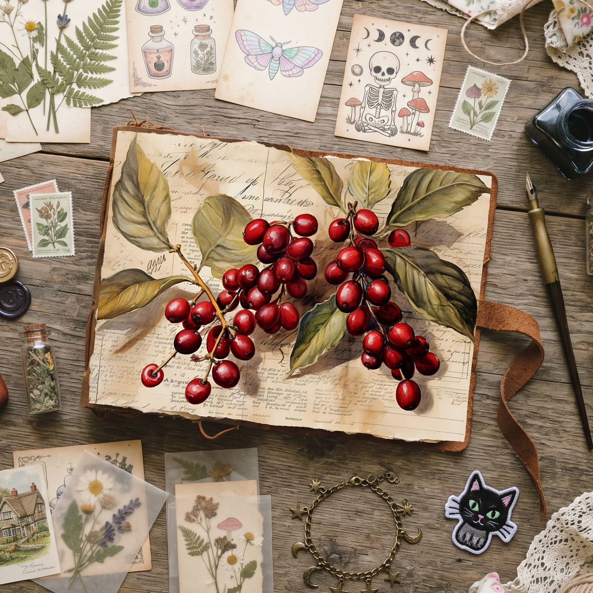 Coffee Beans Digital Papers
