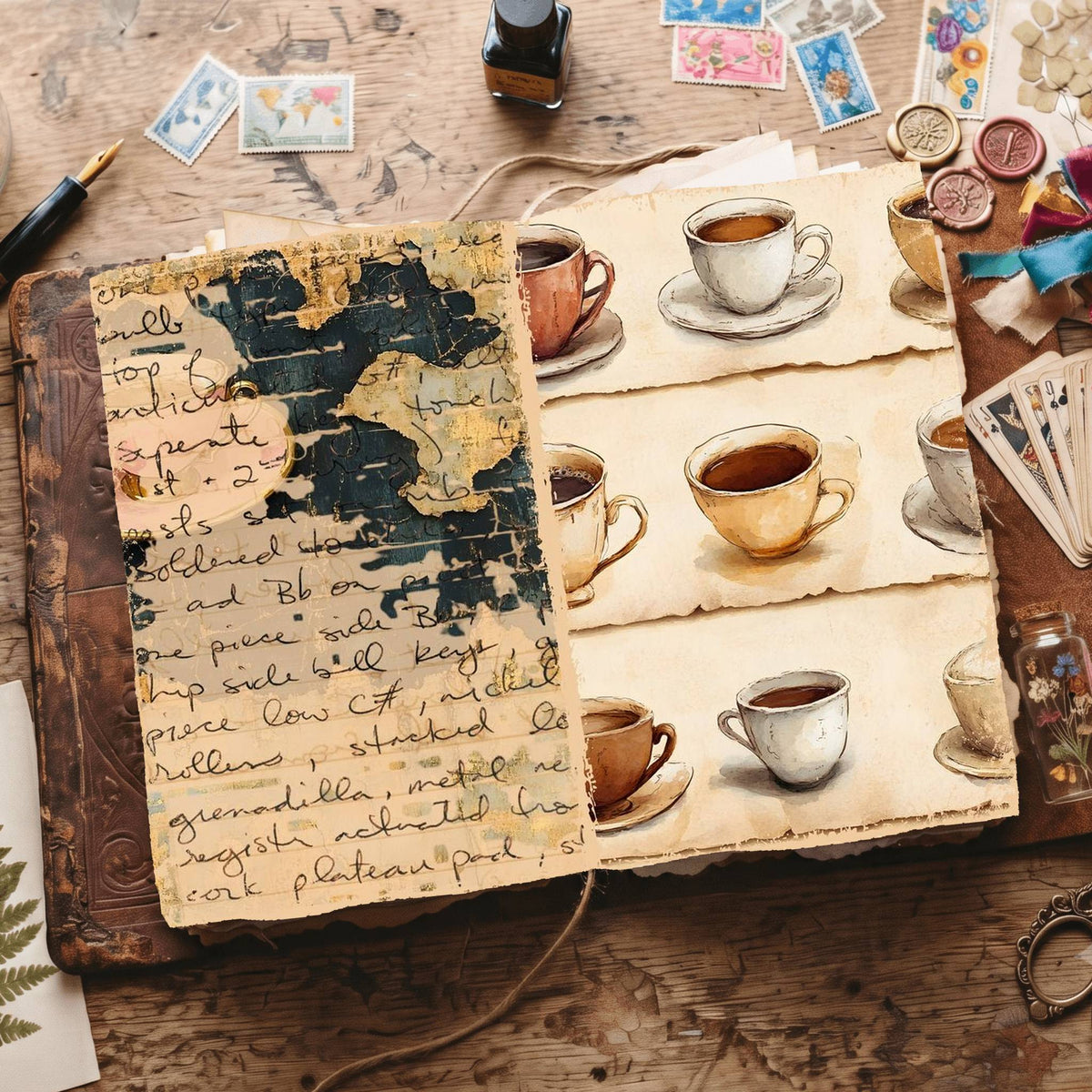 Coffee Digital Papers