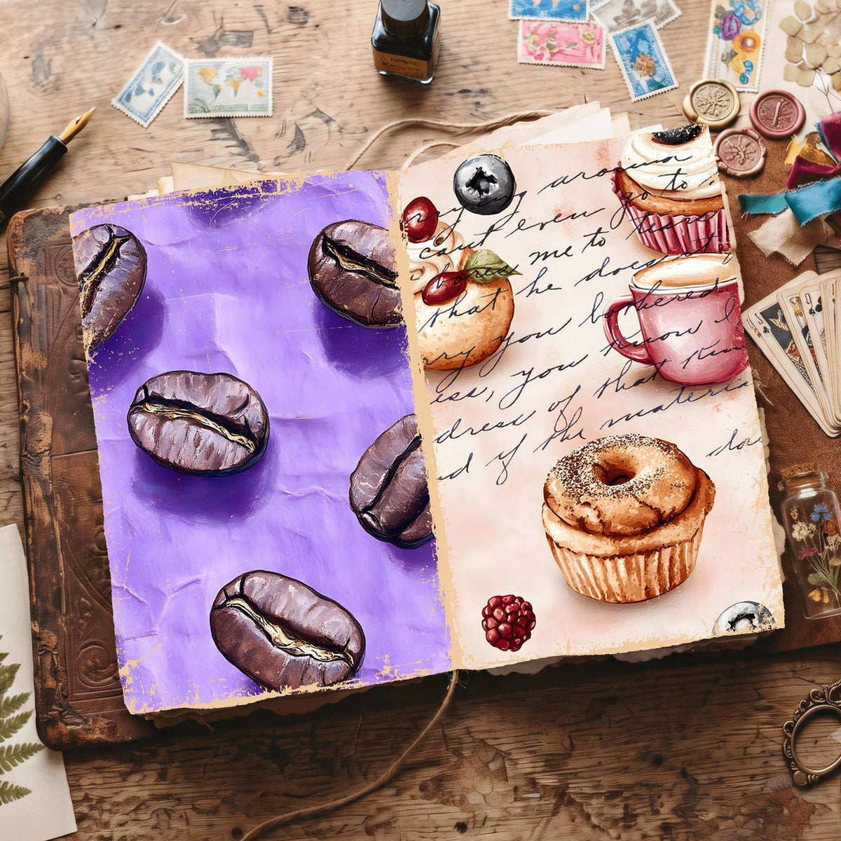Coffee Digital Papers