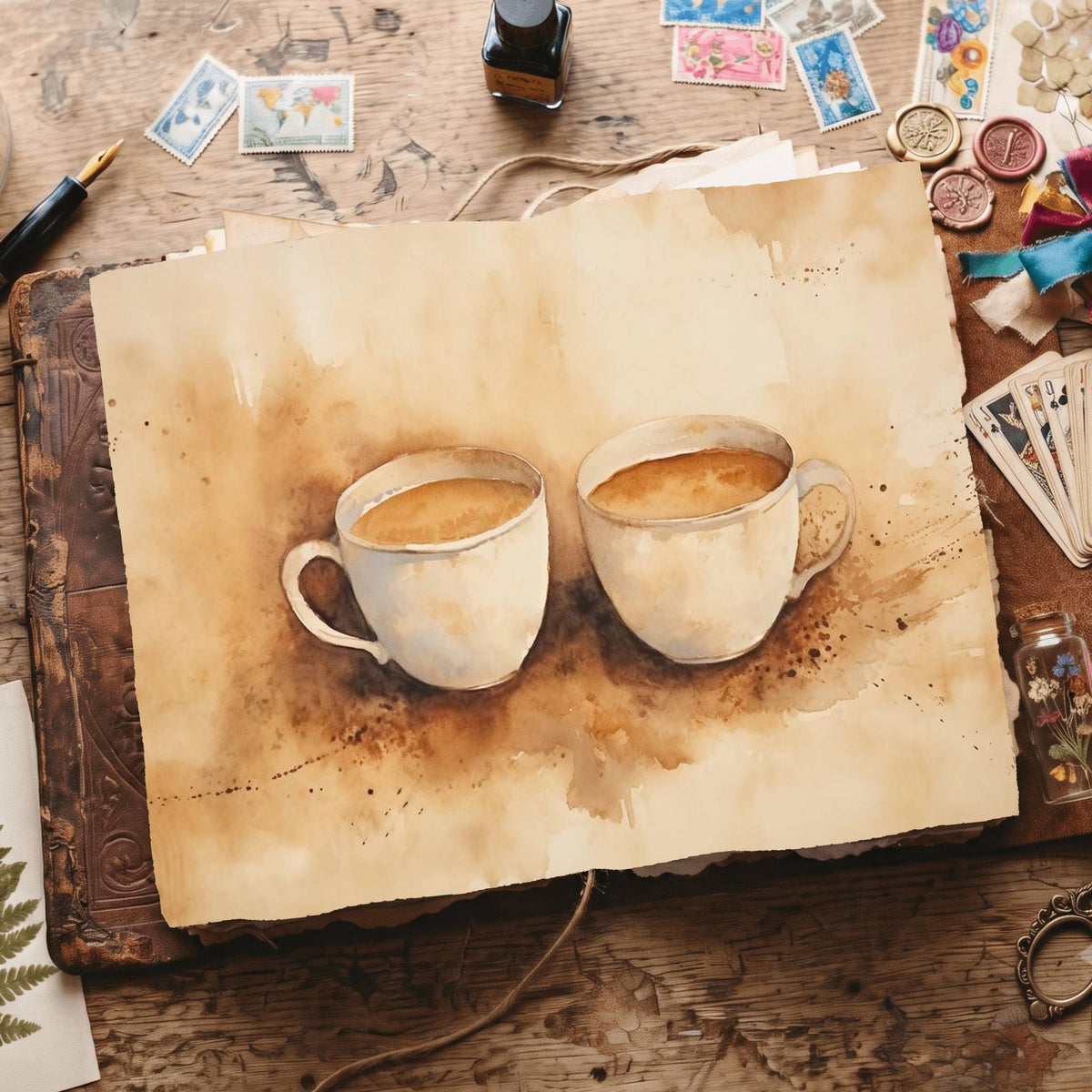 Coffee Digital Papers