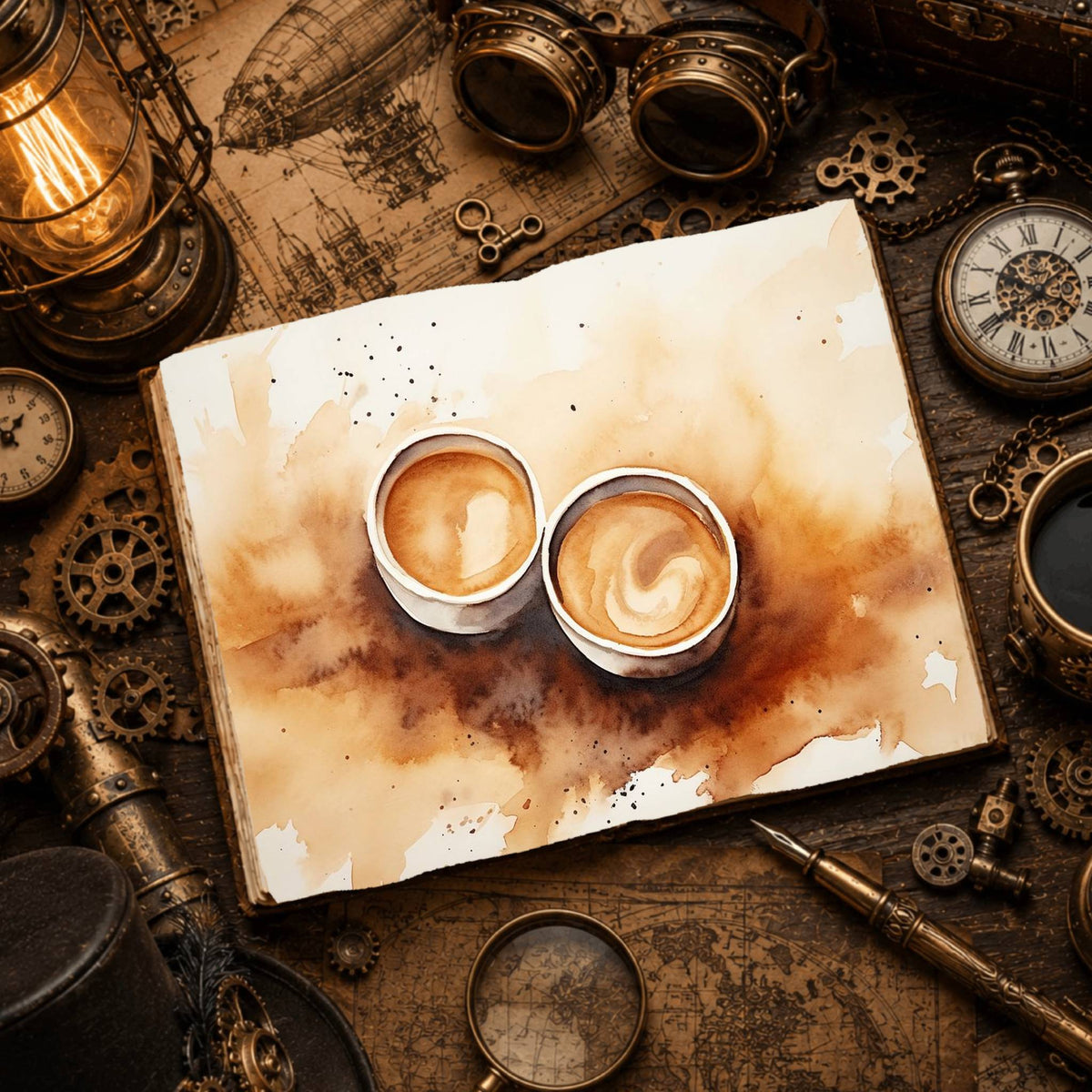 Coffee Digital Papers