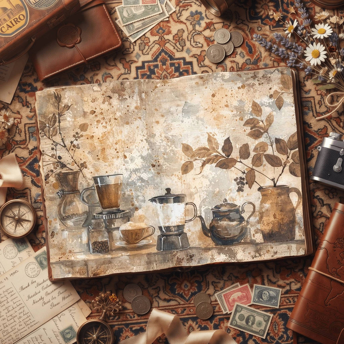 Coffee Digital Papers