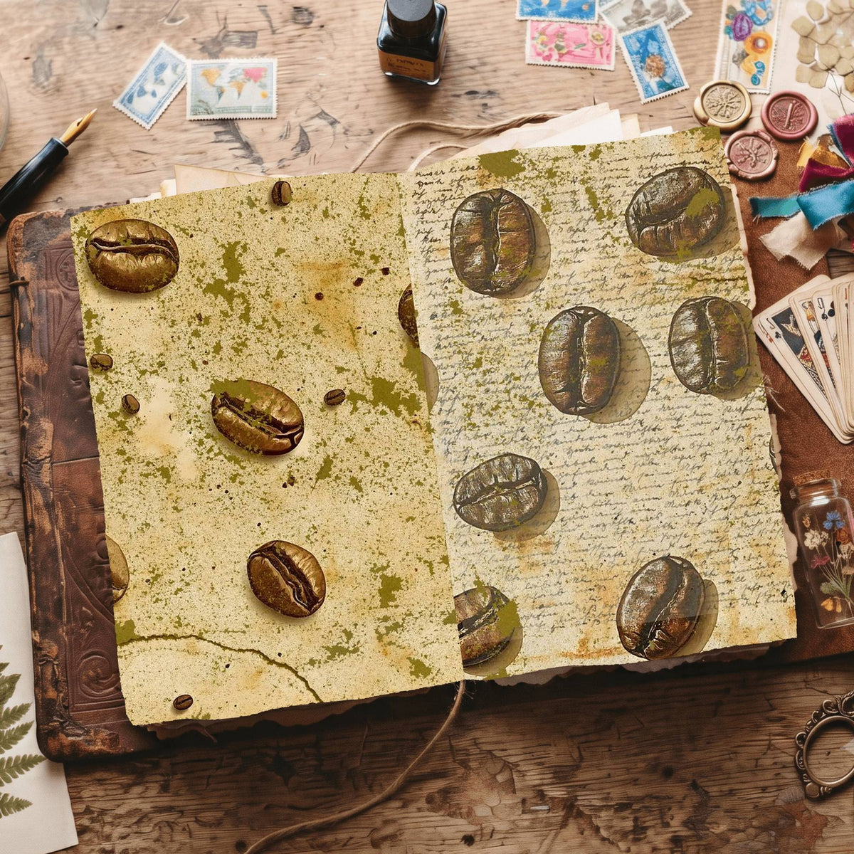 Coffee Digital Papers