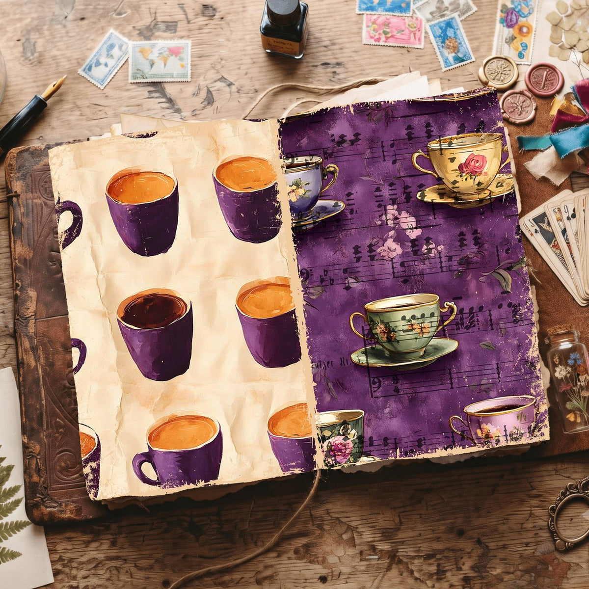 Coffee Digital Papers