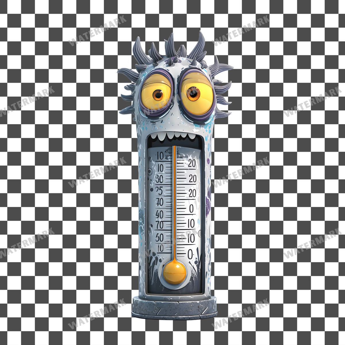 Cold Shivering Character Clipart Pngs