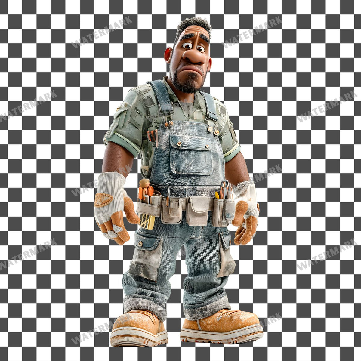 Construction Worker Clipart Pngs