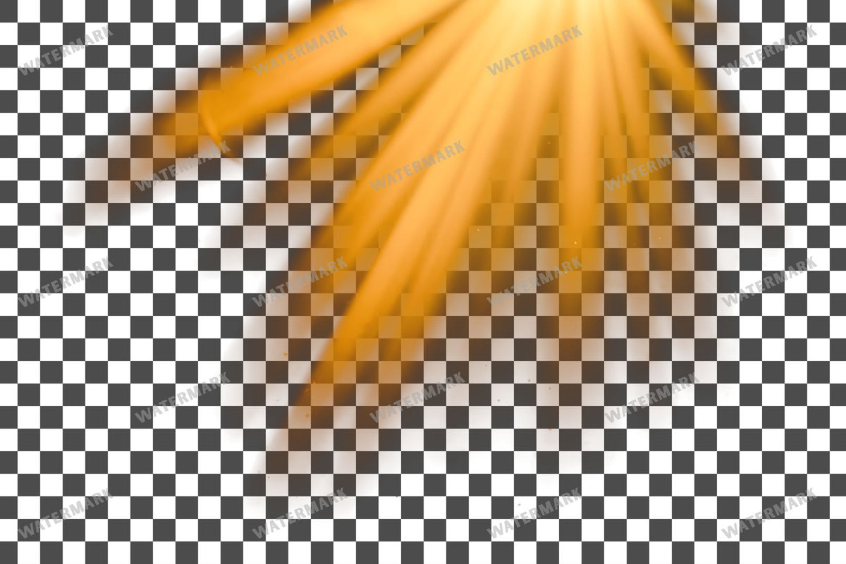Desert Sun Light Transparent Overlay Pngs