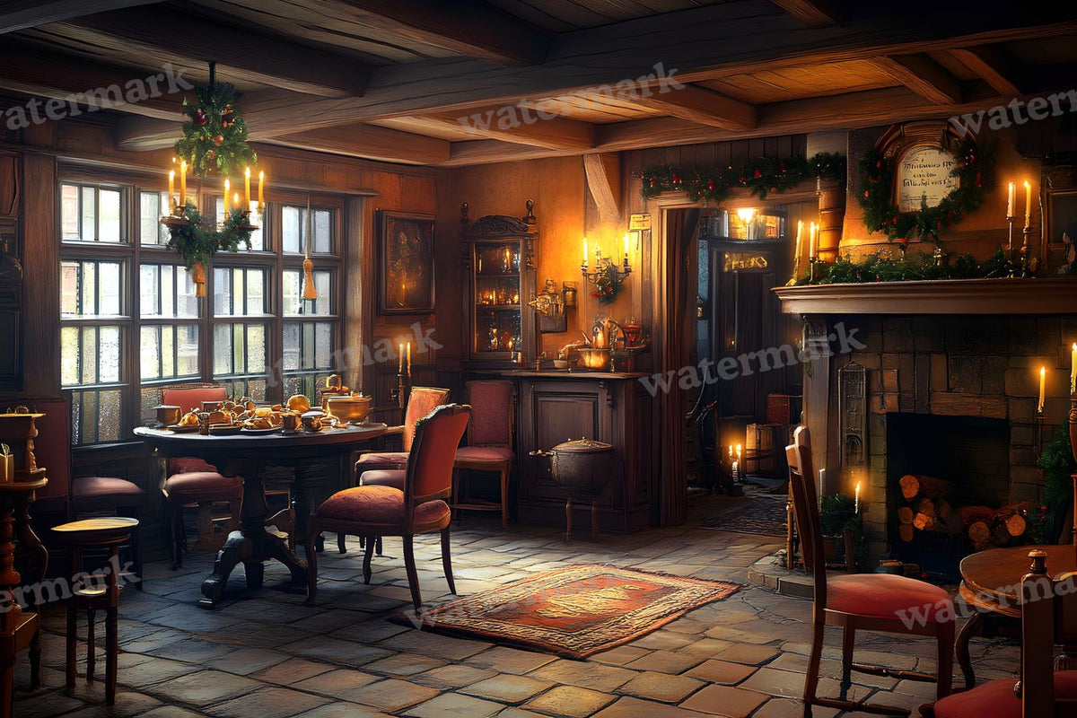 Dickens Tale Scene Backdrop Images